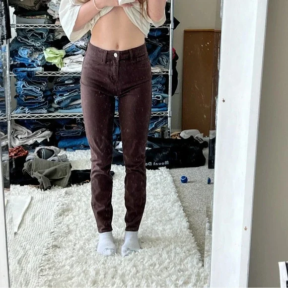 L’Agence Brown Margot Skinny Pants - Picture 7 of 9